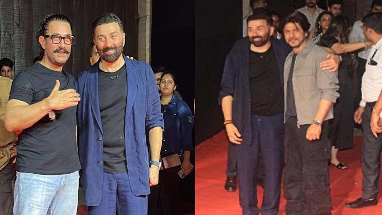 Sunny Deol shahrukh khan gadar 2 Sunny Deol shahrukh khan gadar 2