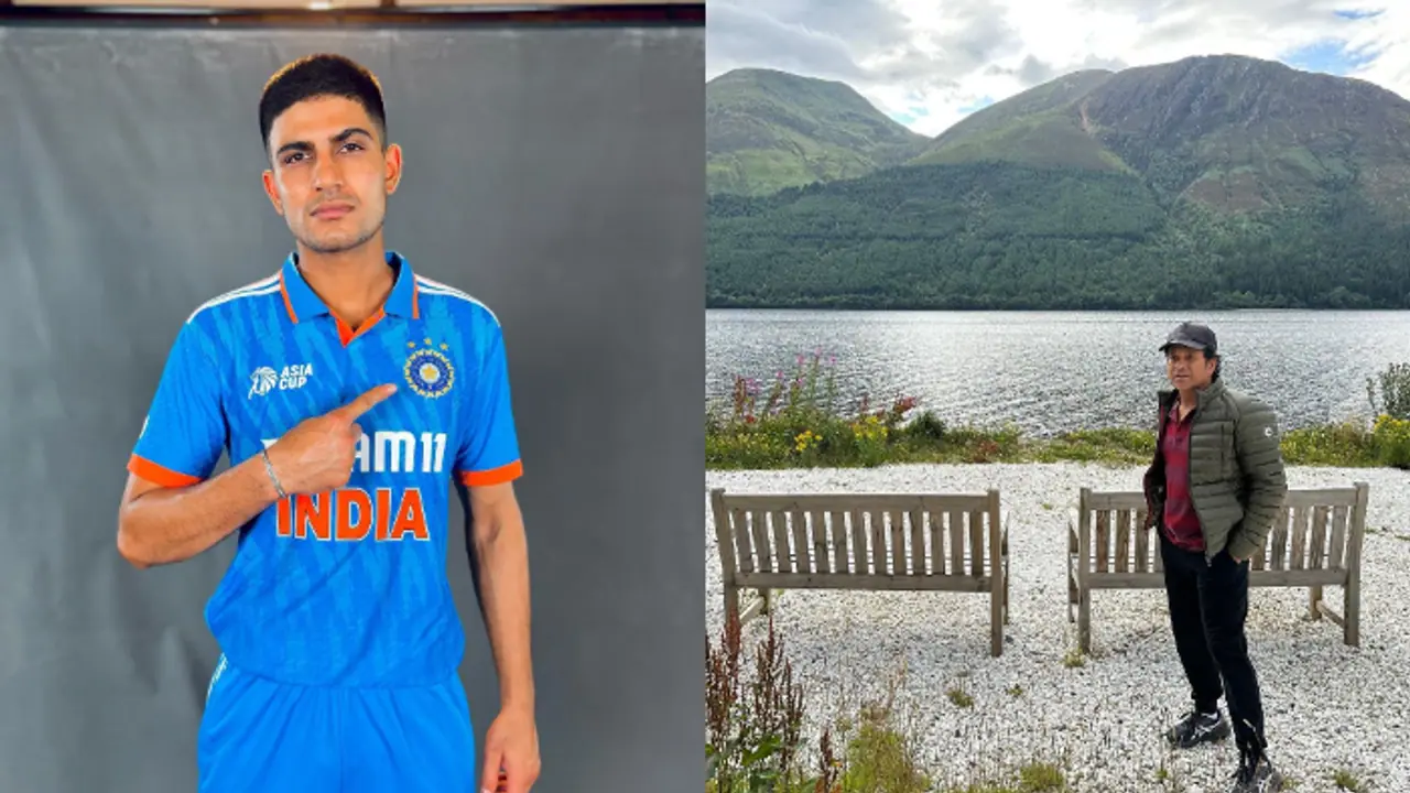 Sachin Tendulkar_Shubman Gill Sachin Tendulkar_Shubman Gill
