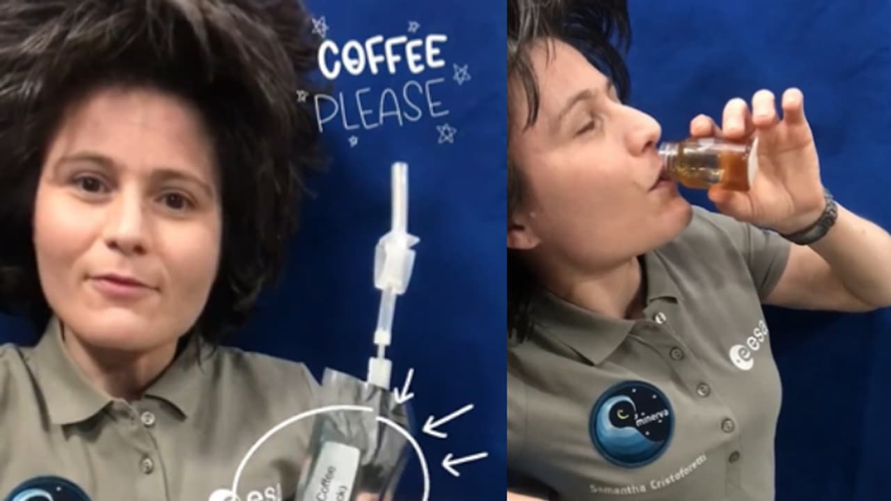 Coffee in space