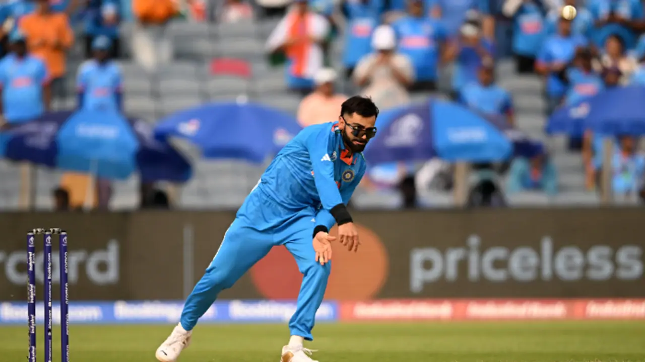 Virat Kohli Bowling Virat Kohli Bowling