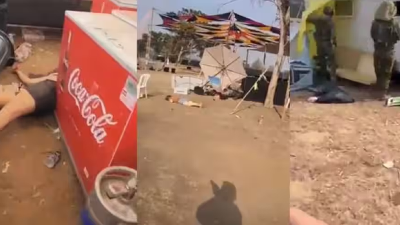 Watch the shocking video of the October 7 Hamas attack on a concert in Israel bsm Watch the shocking video of the October 7 Hamas attack on a concert in Israel bsm