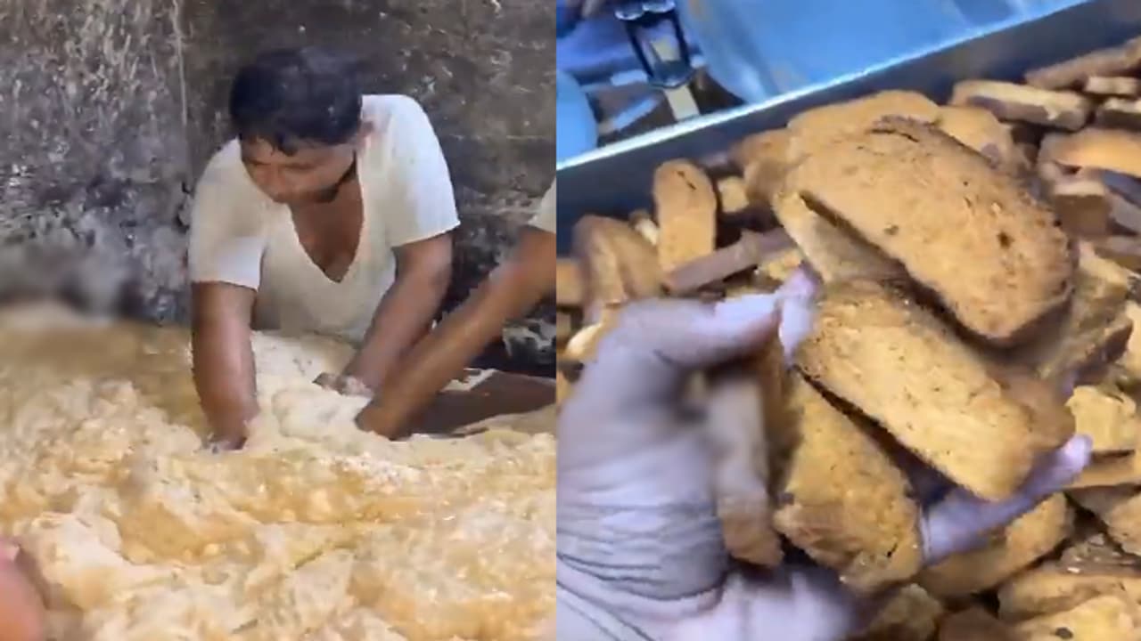 Viral video of making toast biscuits from a factory shoot makes you think before you eat bsm