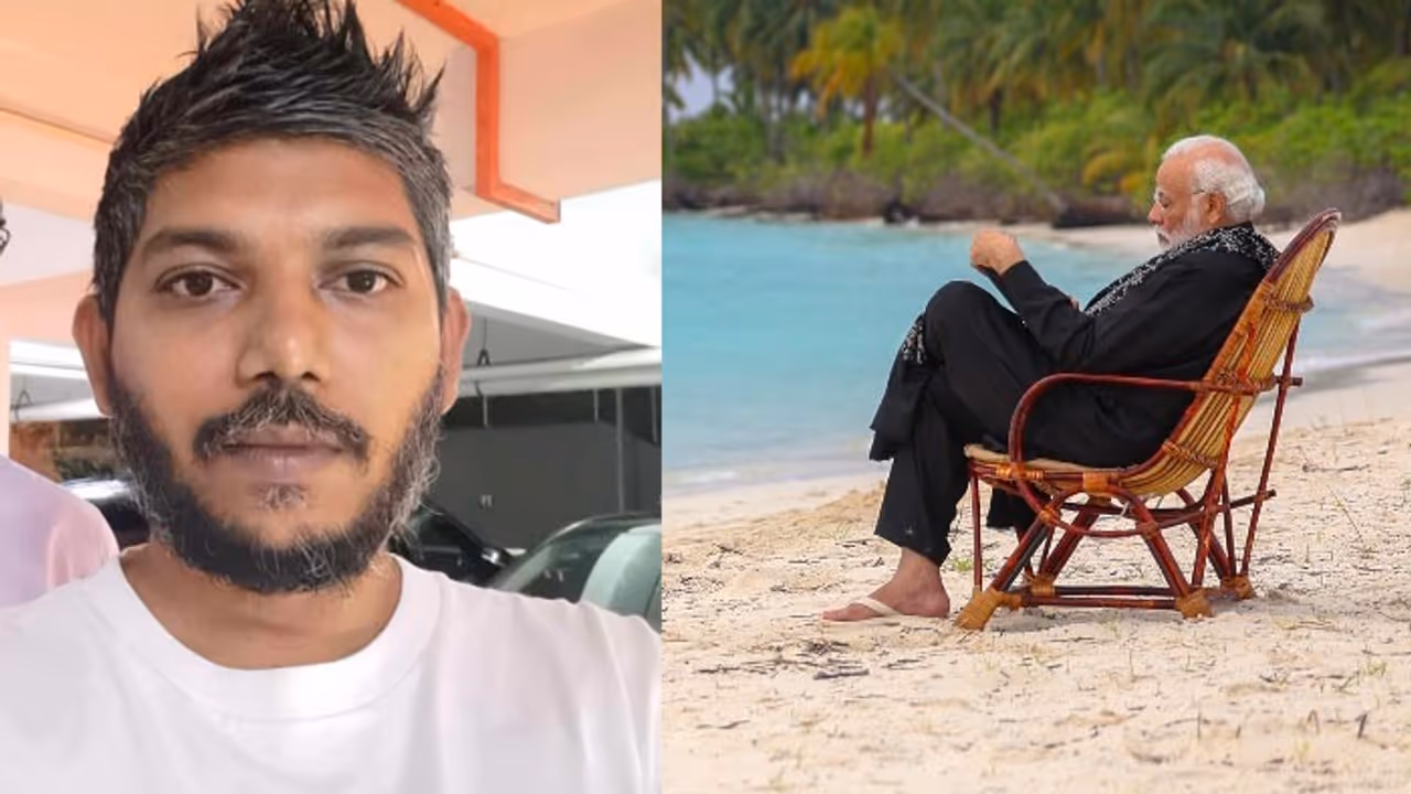 Maldivian ruling party member Zahid Rameez slams Modis Lakshadweep visit and makes racist remarks against Indians bsm Maldivian ruling party member Zahid Rameez slams Modis Lakshadweep visit and makes racist remarks against Indians bsm