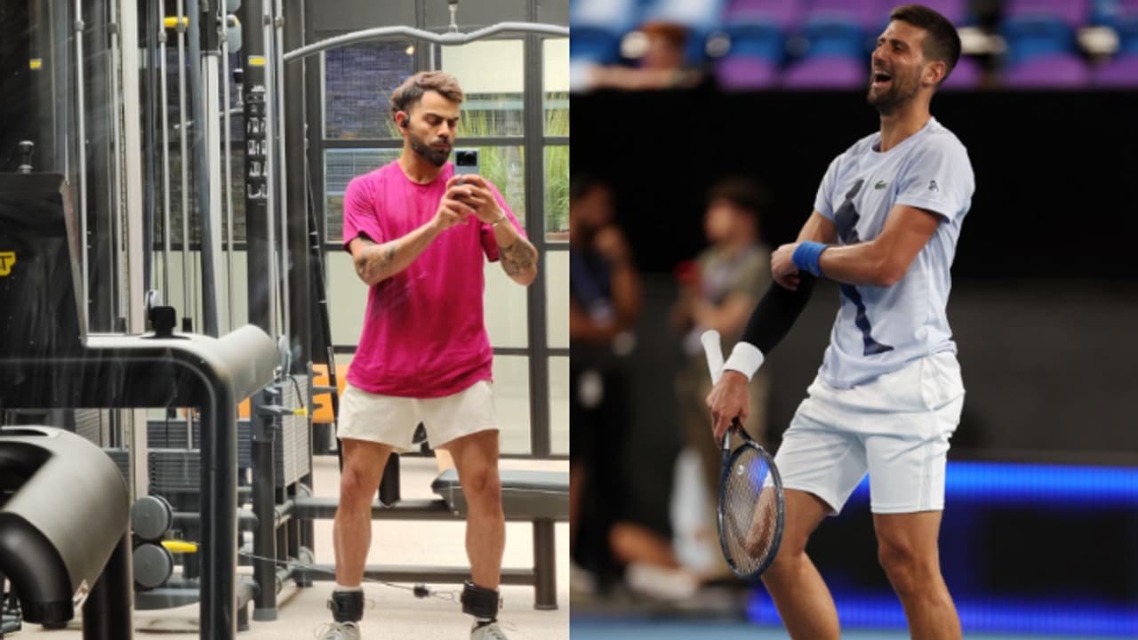 Virat Kohli Novak Djokovic Virat Kohli Novak Djokovic