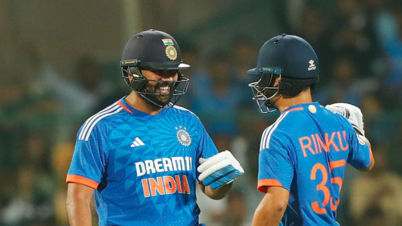 Rinku Singh Rohit Sharma Rinku Singh Rohit Sharma