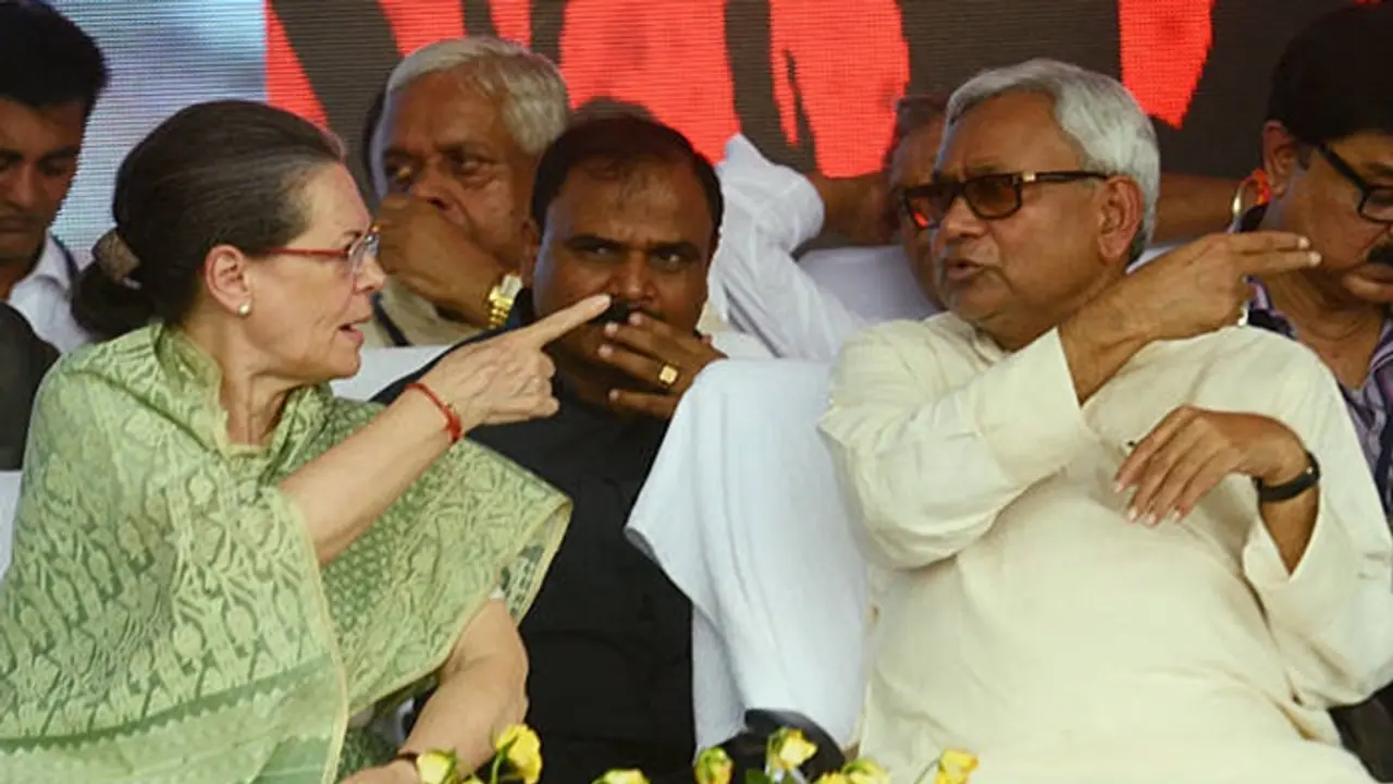 Nitish Kumar Sonia Gandhi Nitish Kumar Sonia Gandhi
