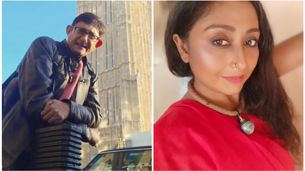 Kanchan Mullick and pinky Banerjee 