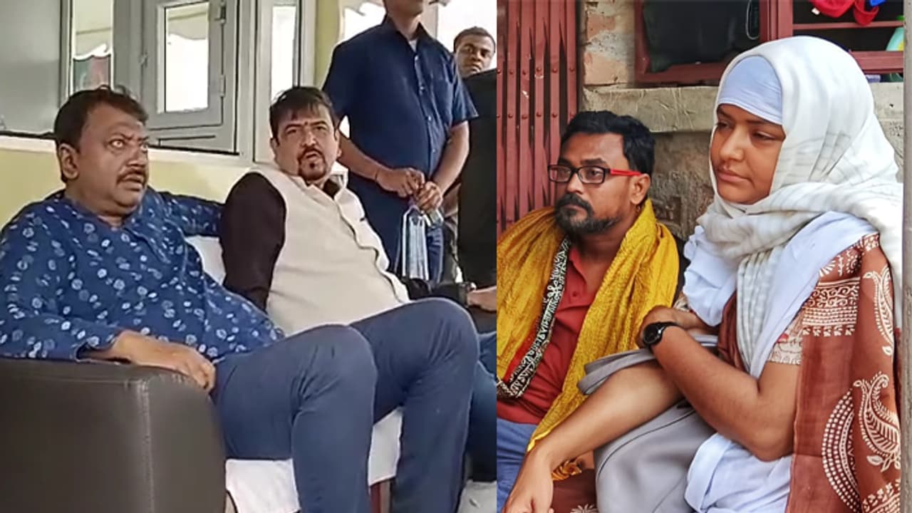 Tension in Sandeshkhali CPM leader Meenakshi Mukherjee barred from entering two ministers Partha Bhowmik and Sujit Bose allowed to visit bsm Tension in Sandeshkhali CPM leader Meenakshi Mukherjee barred from entering two ministers Partha Bhowmik and Sujit Bose allowed to visit bsm