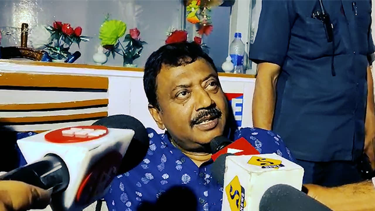 Sandeshkhali update Minister Partha Bhowmik partner Sujit Bose at Kirtan in Bermadjur area bsm Sandeshkhali update Minister Partha Bhowmik partner Sujit Bose at Kirtan in Bermadjur area bsm