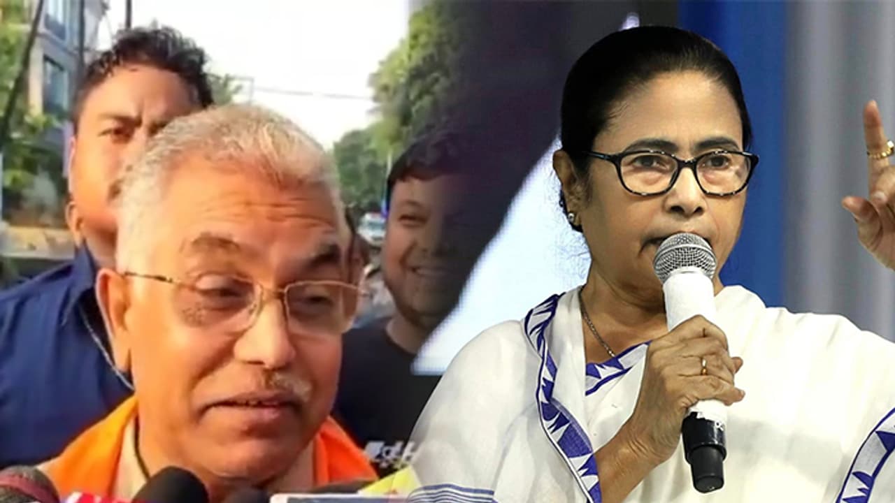 TMC slams BJP candidate Dilip Ghosh for offensive comments about Mamata Banerjee bsm TMC slams BJP candidate Dilip Ghosh for offensive comments about Mamata Banerjee bsm