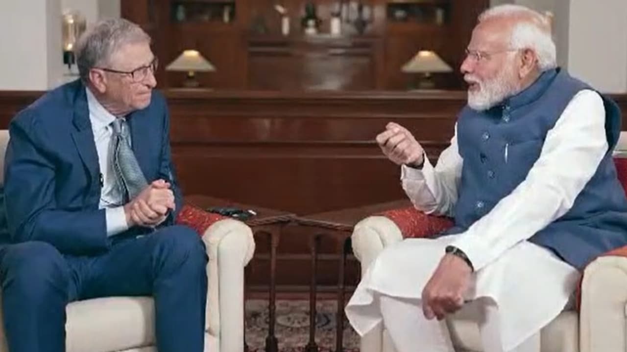 Video of conversation between PM Modi and Bill Gates to be released tomorrow talks on AI bsm Video of conversation between PM Modi and Bill Gates to be released tomorrow talks on AI bsm