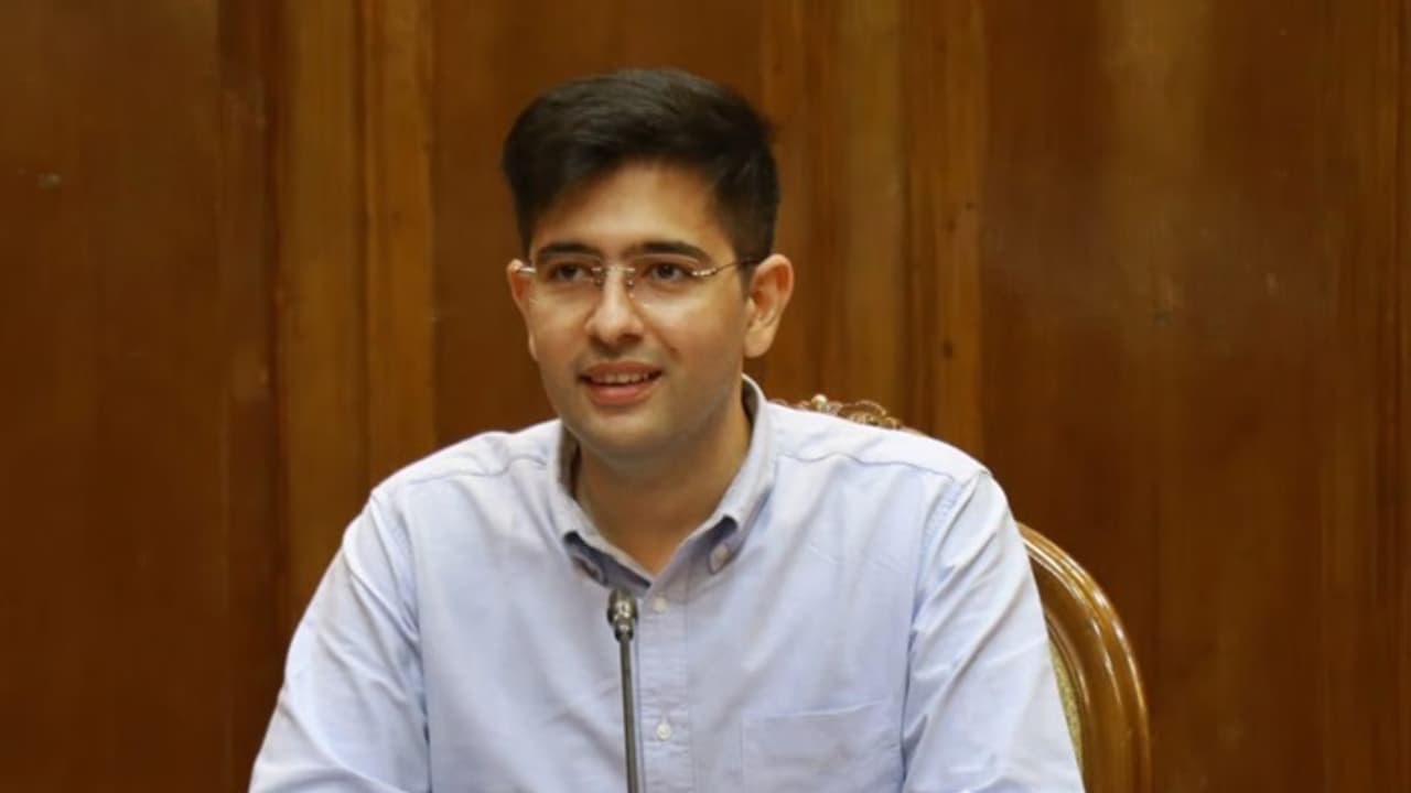 Raghav Chadha suffers from eye problems after a year of marriage Raghav Chadha suffers from eye problems after a year of marriage
