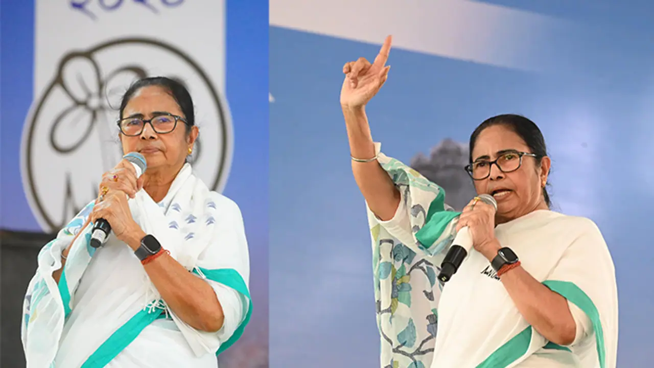 Mamata Banerjee targets Modi and CPM over cancellation of SSC panel bsm Mamata Banerjee targets Modi and CPM over cancellation of SSC panel bsm