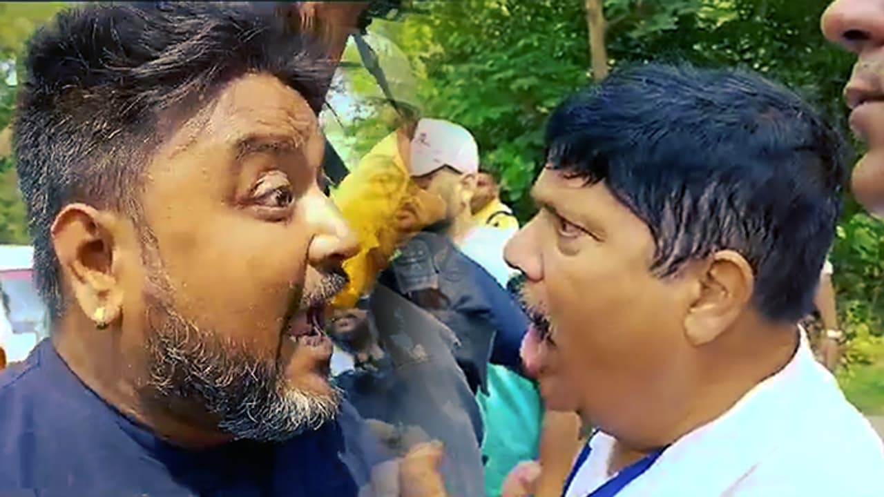 Tension in Barrackpore friction between Ajun Singh and TMC leaders bsm