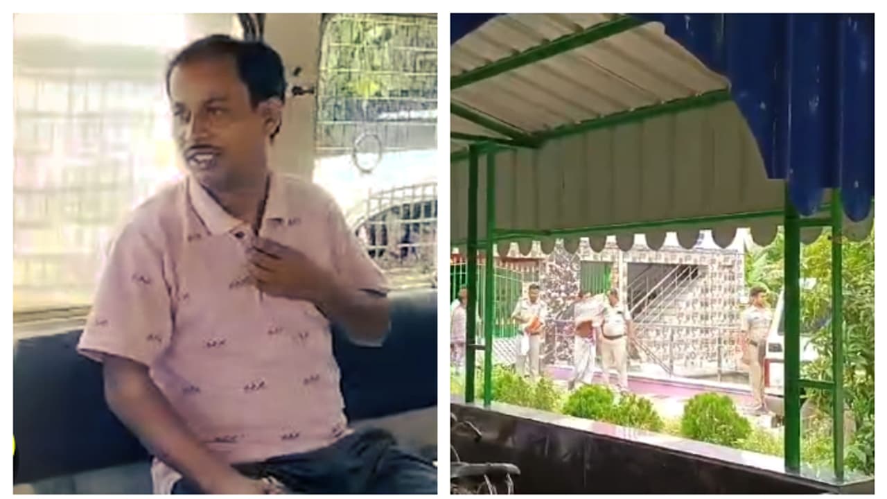 Sonarpur police searched Jamal sarder house for one and a half hours bsm Sonarpur police searched Jamal sarder house for one and a half hours bsm