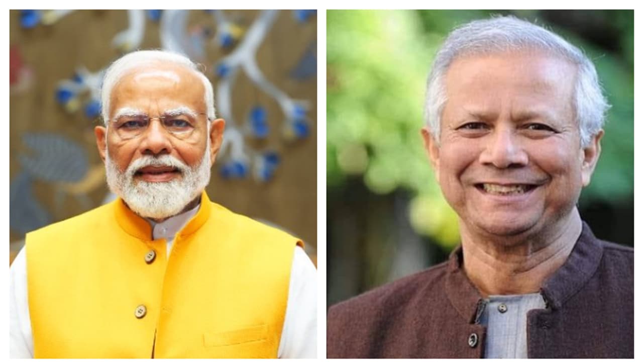 Prime Minister Modi congratulated the head of the interim government of Bangladesh Muhammad Yunus bsm Prime Minister Modi congratulated the head of the interim government of Bangladesh Muhammad Yunus bsm