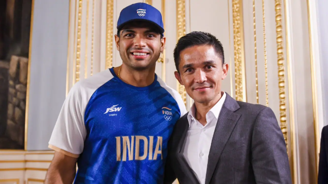 Sunil Chhetri Neeraj Chopra Sunil Chhetri Neeraj Chopra