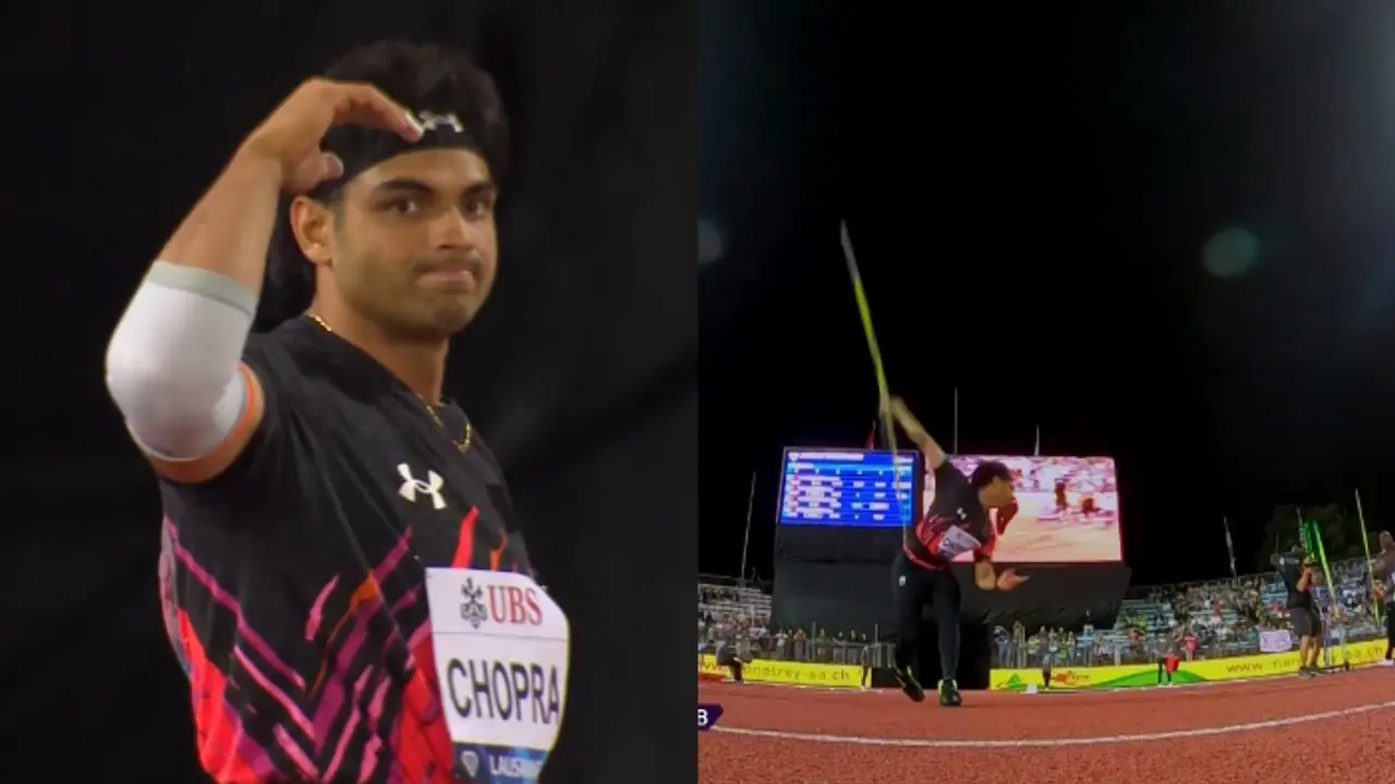 neeraj chopra Lausanne diamond league