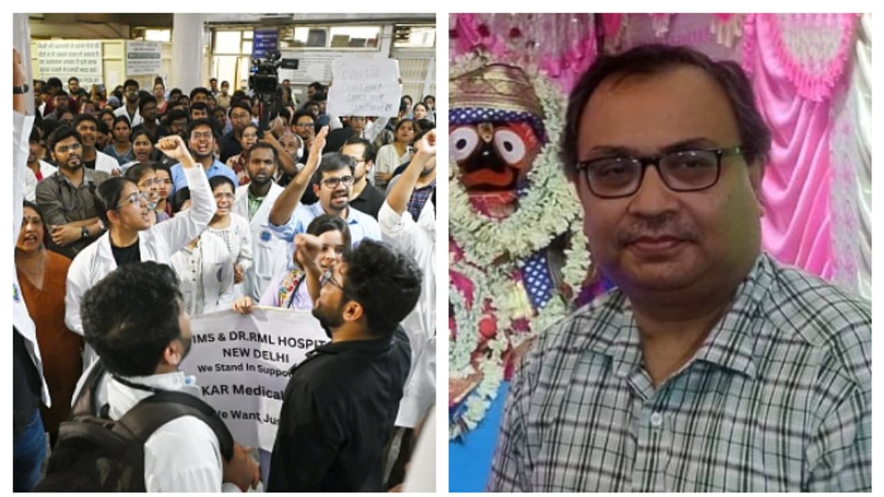 rg kar protest Kunal Ghosh new social media post expressing anger over the role of the administration bsm