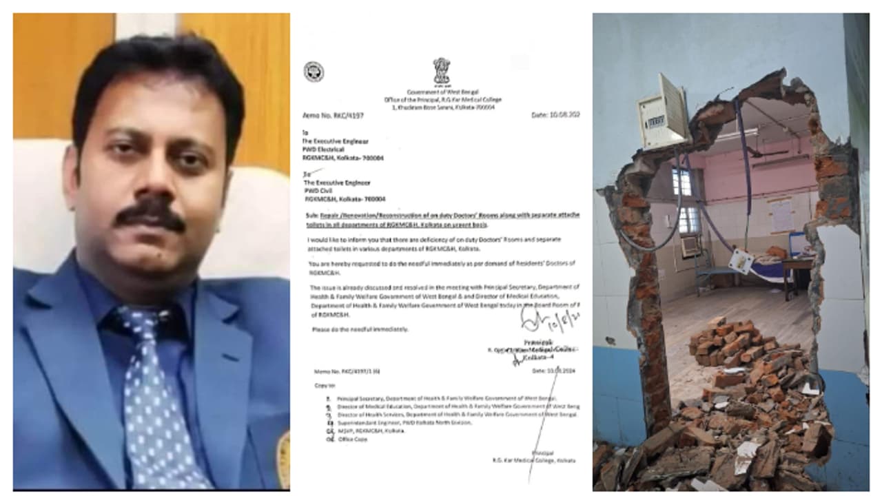 rg kar hospital case Sandeep Ghosh ordered renovation of hospital the day after victim death Source bsm