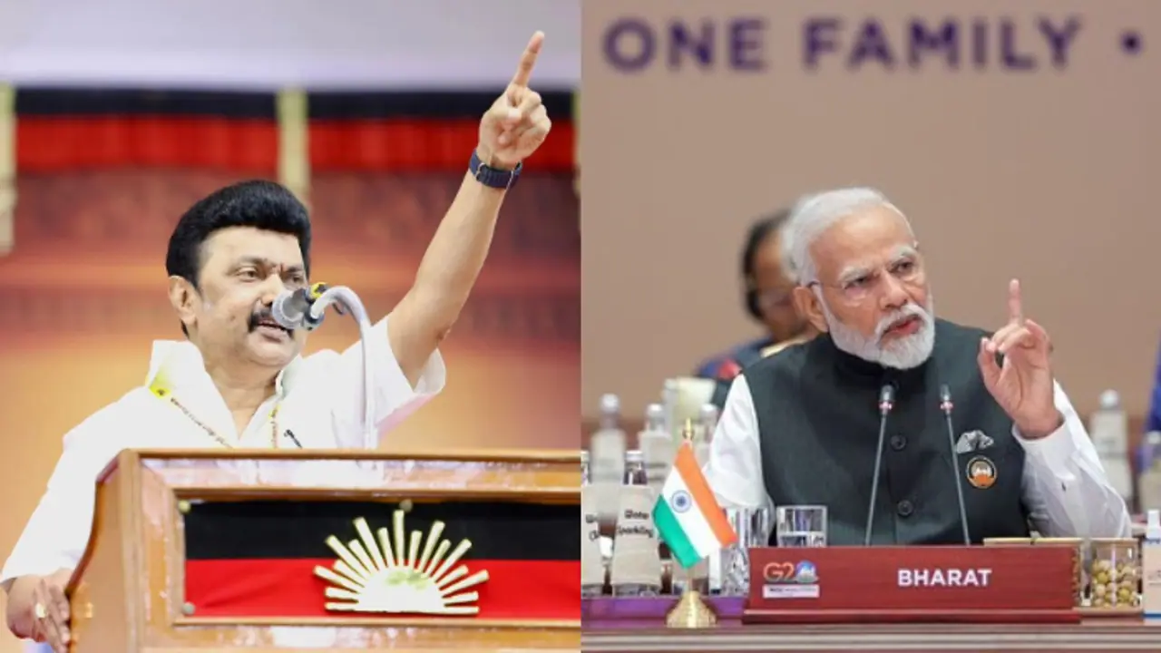 MK Stalin vs Modi