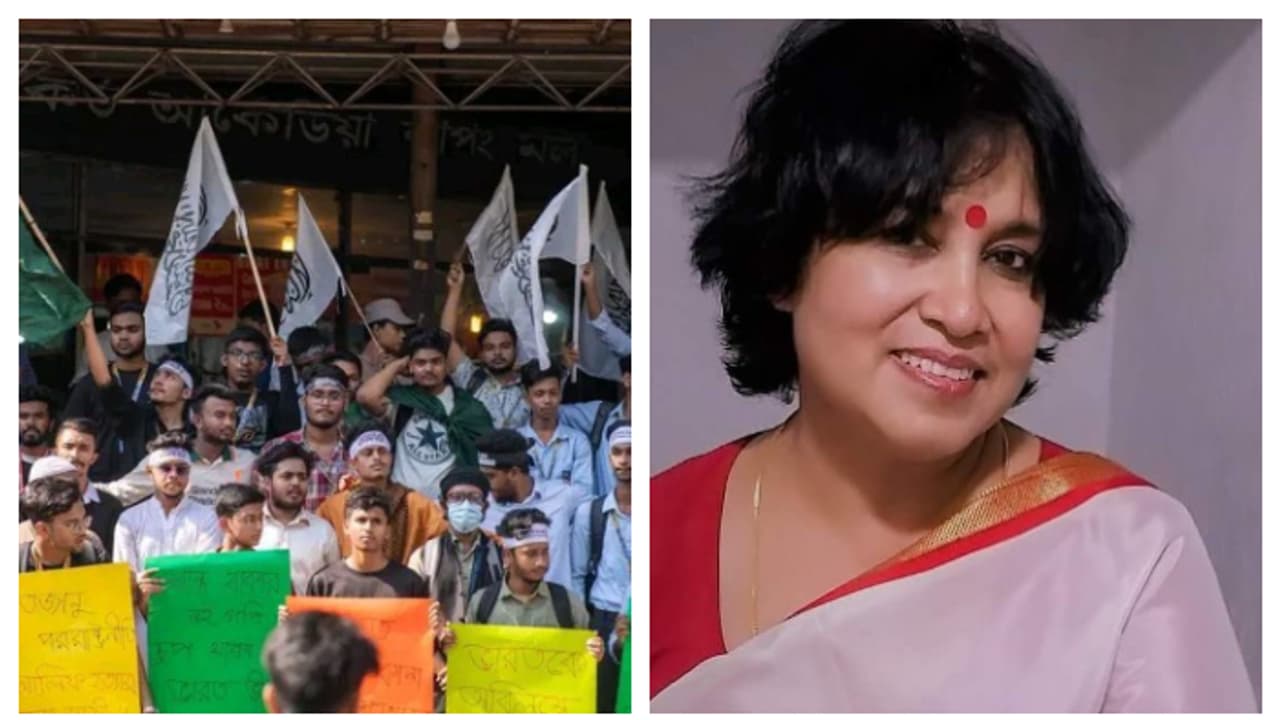 Taslima Nasrin strongly criticizes the interim government of Mohammad Yunus in Bangladesh bsm Taslima Nasrin strongly criticizes the interim government of Mohammad Yunus in Bangladesh bsm