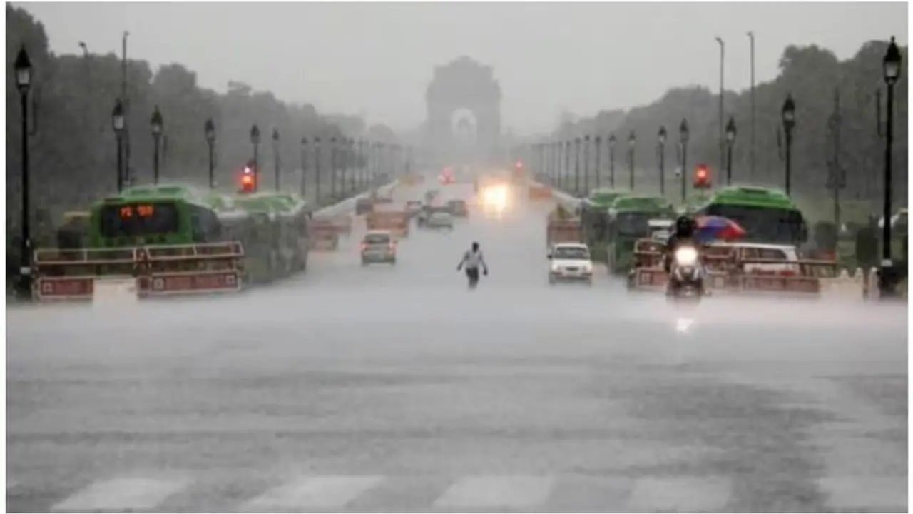 delhi rain