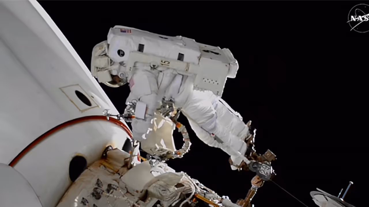 Sunita Williams completes first spacewalk in 12 years Sunita Williams completes first spacewalk in 12 years