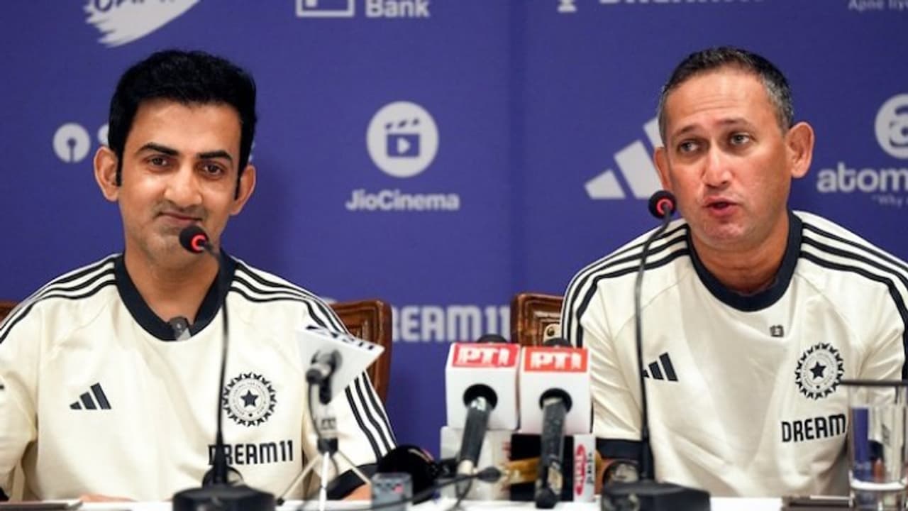 Gautam Gambhir and Ajit Agarkar