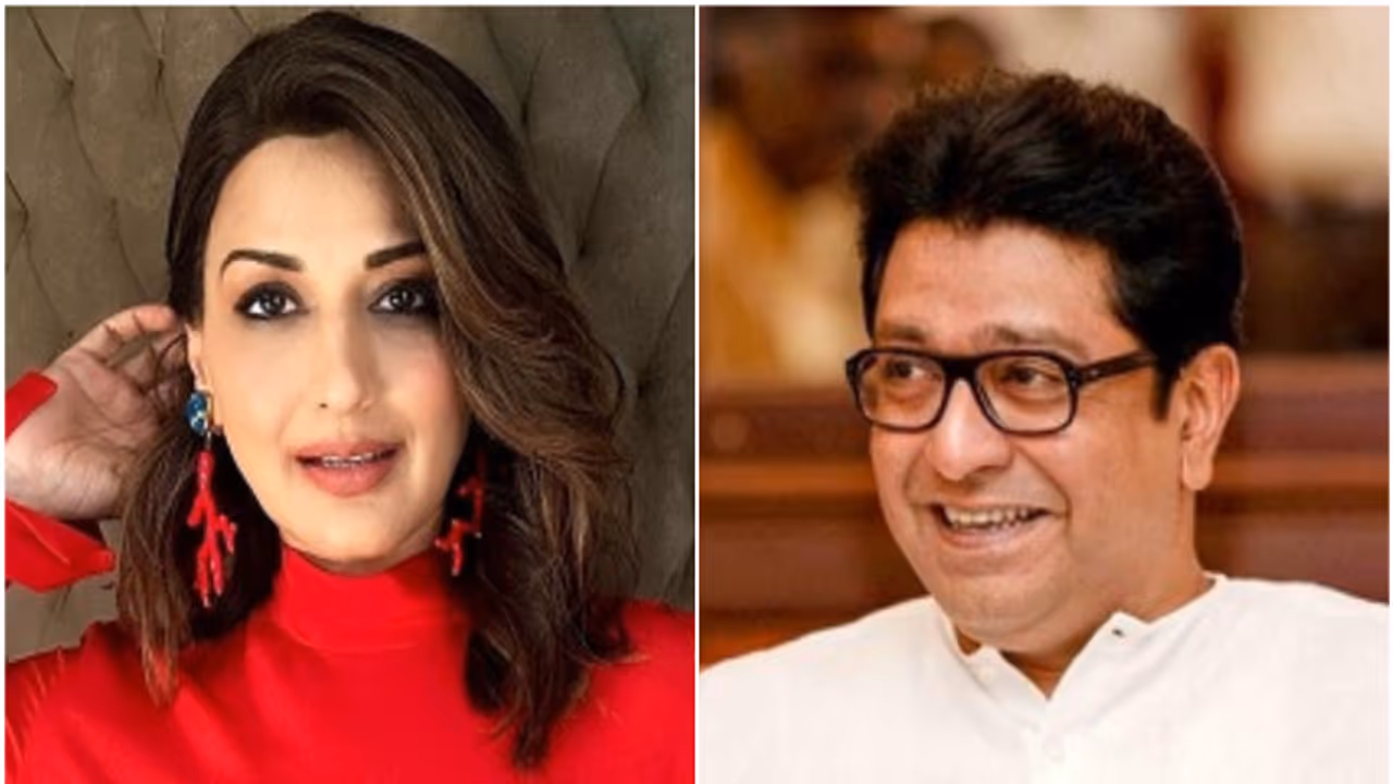 Sonali Bendre, Raj Thackeray Sonali Bendre, Raj Thackeray