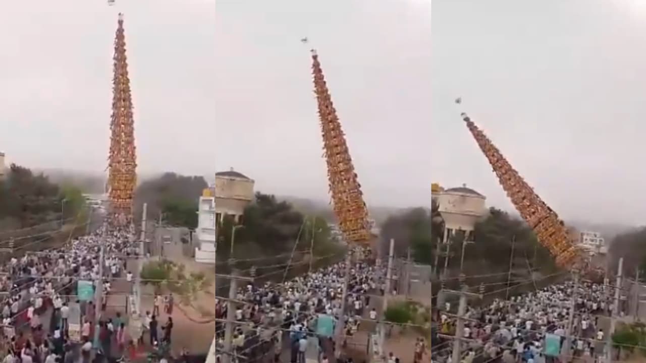 Madduramma temple chariot 