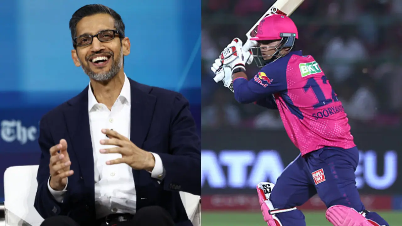 Sundar Pichai and Vaibhav Suryavanshi