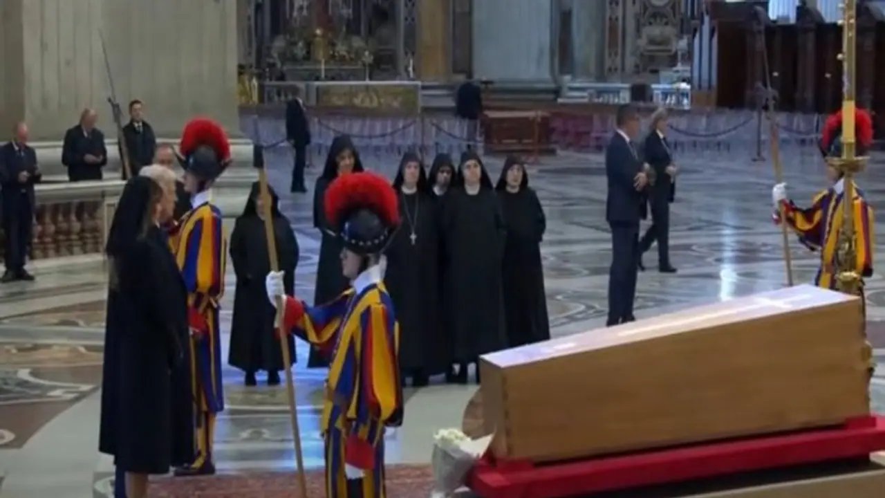 Trump tribute for Pope