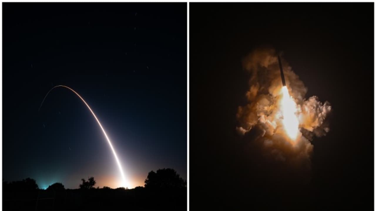 US missile test