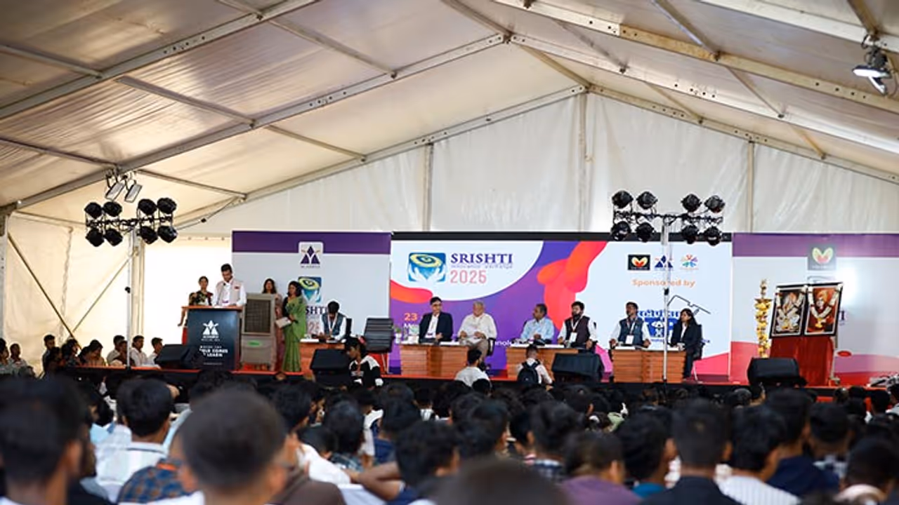 Acharya Institute of Technology Hosts Grand Inauguration of Srishti 2025 in Collaboration with ABVP Acharya Institute of Technology Hosts Grand Inauguration of Srishti 2025 in Collaboration with ABVP