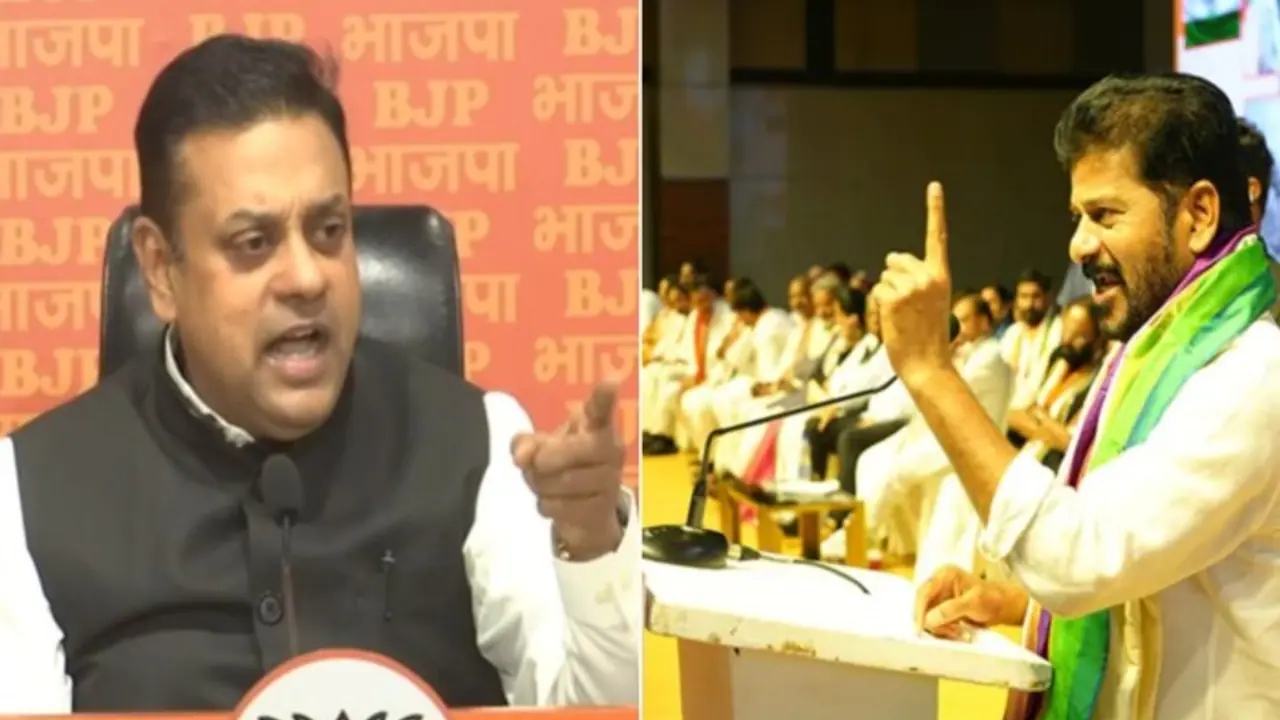 Sambit Patra, Revanth Reddy