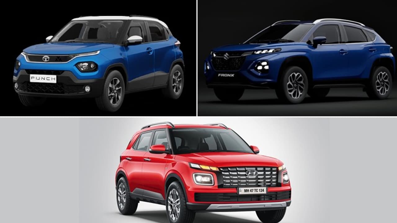 Tata Punch, Maruti Fronx, Hyundai Venue