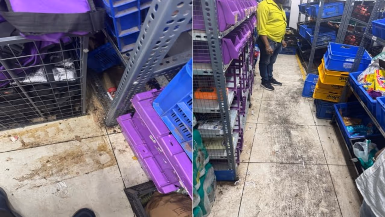 Zepto Dharavi unhygienic store Zepto Dharavi unhygienic store