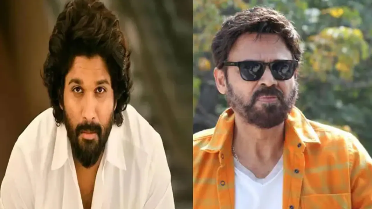 allu arjun, venkatesh
