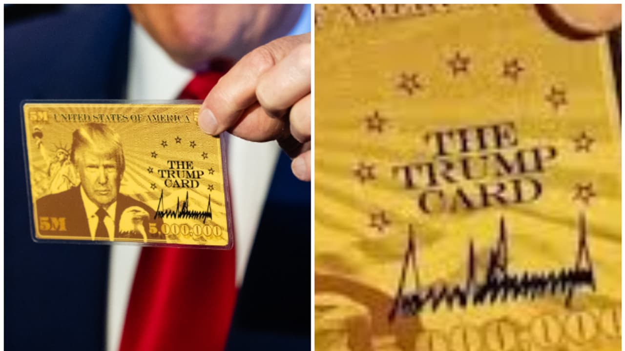 trump gold card