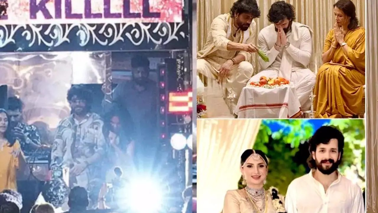 Nagarjuna dance at Akhil wedding goes viral