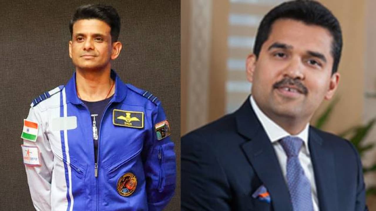 Shubhanshu Shukla , Dr. Shamsheer Vayalil Shubhanshu Shukla , Dr. Shamsheer Vayalil