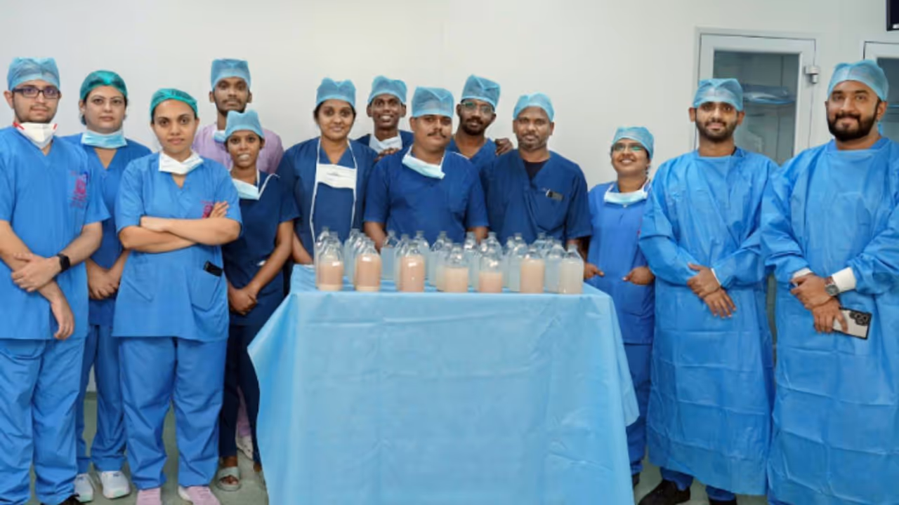 lungs washed in rare procedure