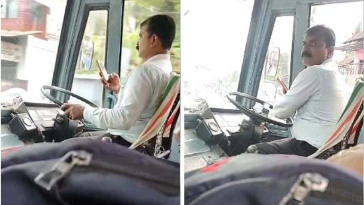 KSRTC driver suspension