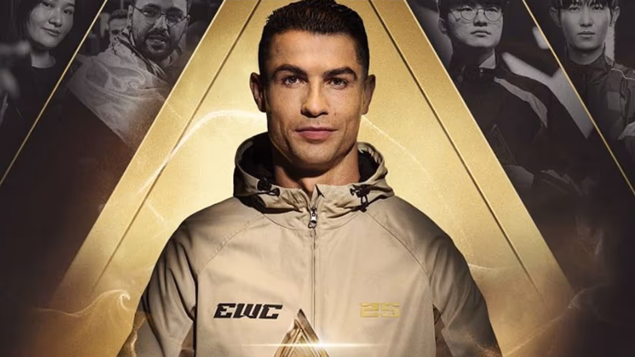 Cristiano Ronaldo named as the global ambassador of e sports world cup 2025 Cristiano Ronaldo named as the global ambassador of e sports world cup 2025