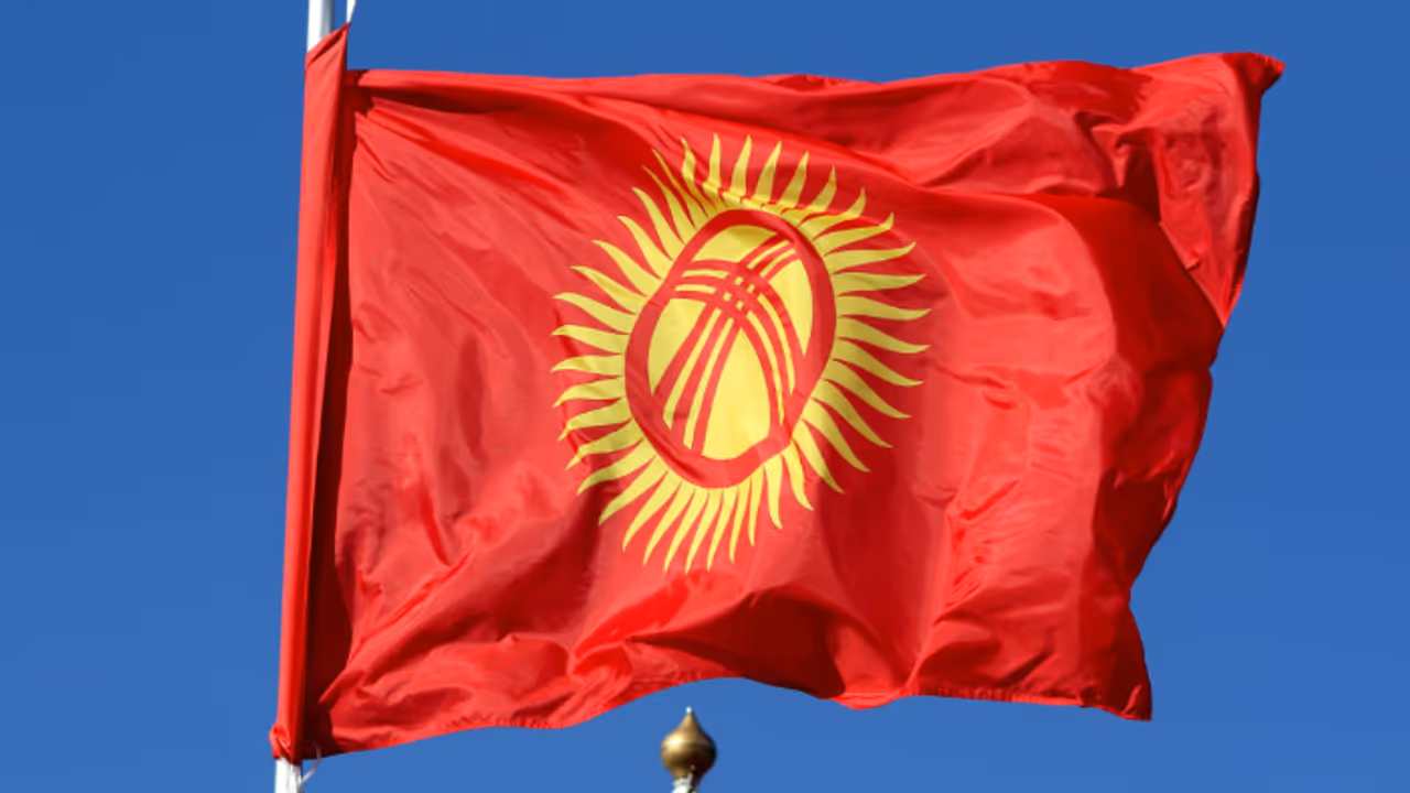 Kyrgyzstan Flag