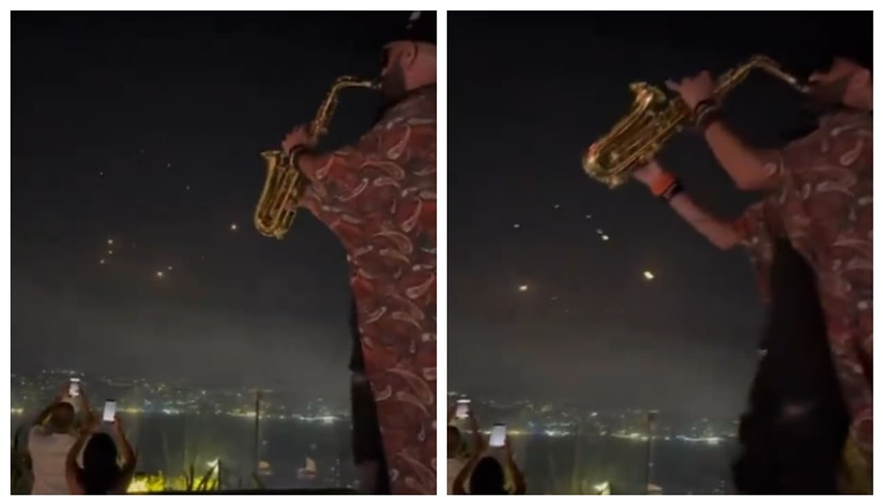 Rooftop Party Scenes From Lebanon Amid Israel Iran Strikes