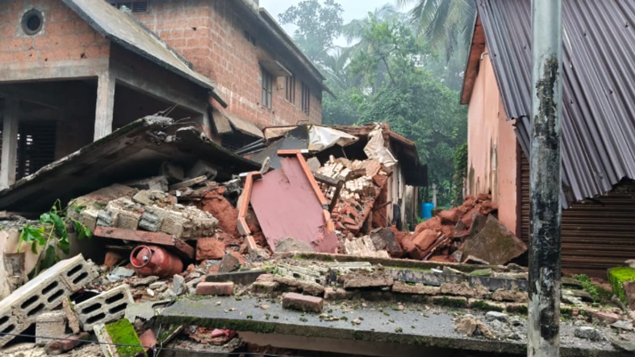 house collapses