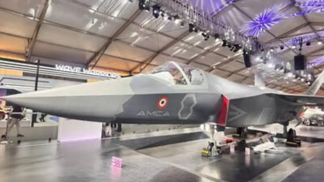 5.5 gen AMCA fighter jet 
