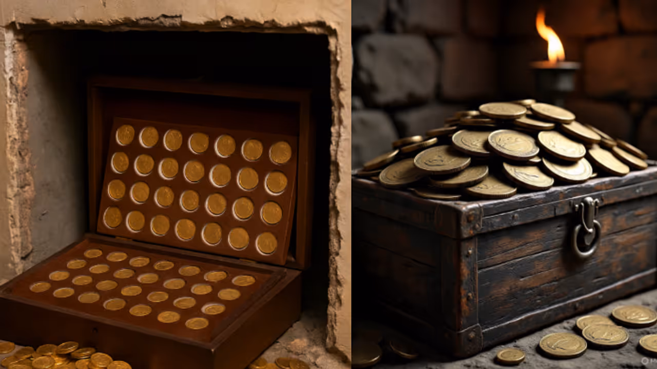 gold coin treasure